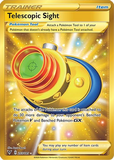 Telescopic Sight (Secret) (203/185) [Sword & Shield: Vivid Voltage]