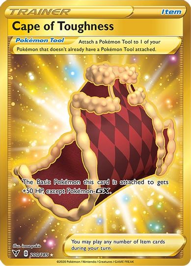 Cape of Toughness (Secret) (200/185) [Sword & Shield: Vivid Voltage]