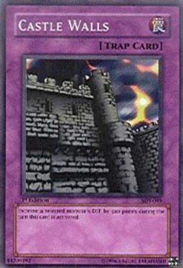 Castle Walls (SDY-049) [Starter Deck: Yugi]