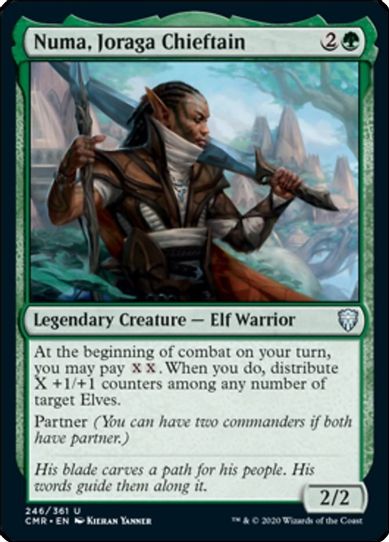 Numa, Joraga Chieftain (246) [Commander Legends]