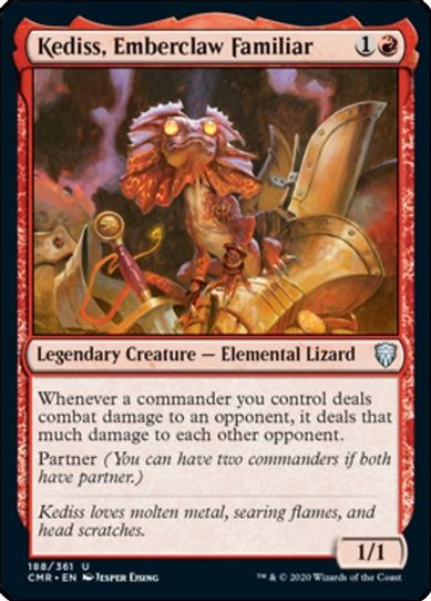 Kediss, Emberclaw Familiar (188) [Commander Legends]