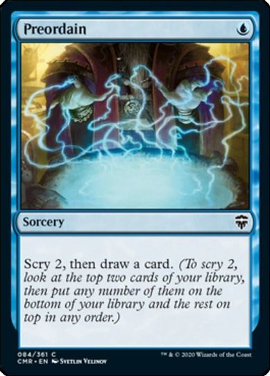Preordain (84) [Commander Legends]