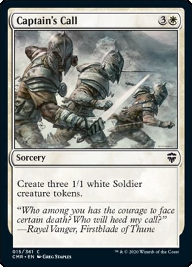 Captain's Call (15) [Commander Legends]