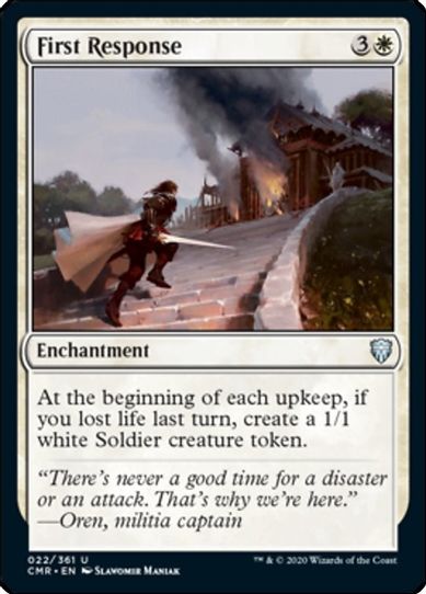 First Response (22) [Commander Legends]