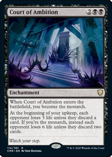 Court of Ambition (114) [Commander Legends]