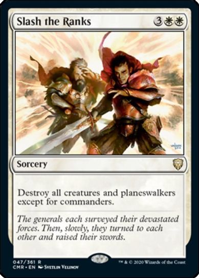 Slash the Ranks (47) [Commander Legends]