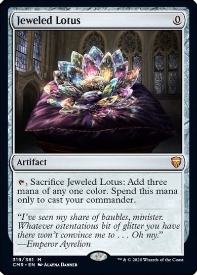 Jeweled Lotus (319) [Commander Legends]