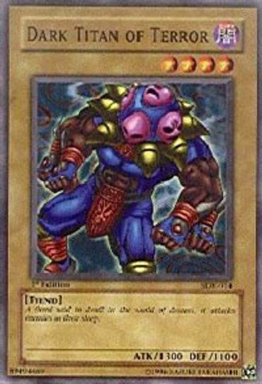 Dark Titan of Terror (SDK-014) [Starter Deck: Kaiba]