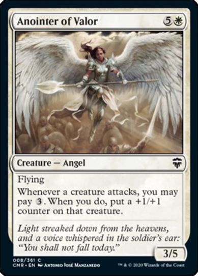 Anointer of Valor (8) [Commander Legends]