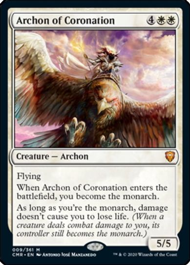 Archon of Coronation (9) [Commander Legends]