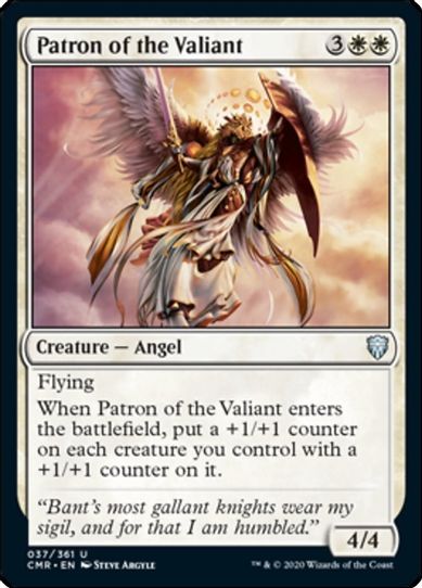 Patron of the Valiant (37) [Commander Legends]