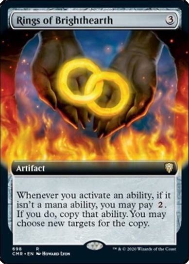 Rings of Brighthearth (Extended Art) (698) [Commander Legends]