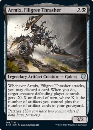 Armix, Filigree Thrasher (108) [Commander Legends]