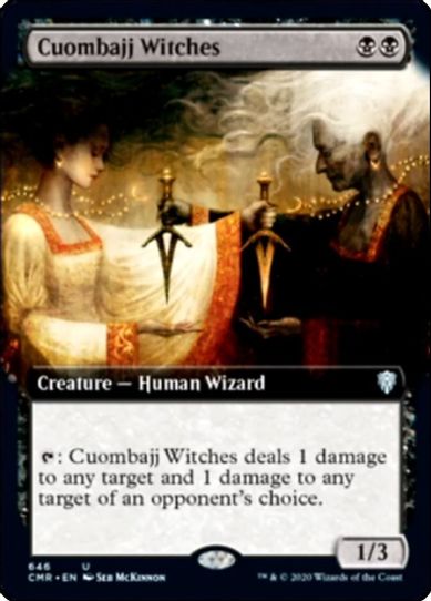 Cuombajj Witches (Extended Art) (646) [Commander Legends]