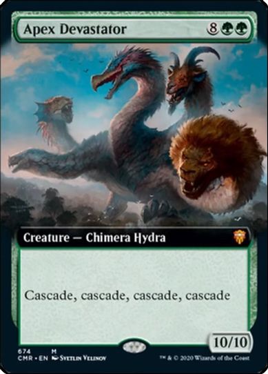 Apex Devastator (Extended Art) (674) [Commander Legends]