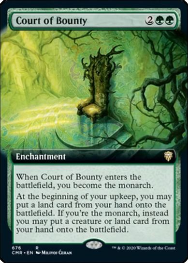 Court of Bounty (Extended Art) (676) [Commander Legends]