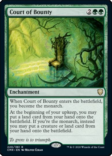 Court of Bounty (220) [Commander Legends]