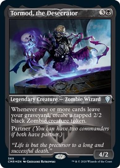 Tormod, the Desecrator (Foil Etched) (569) [Commander Legends]