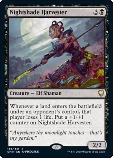 Nightshade Harvester (138) [Commander Legends]