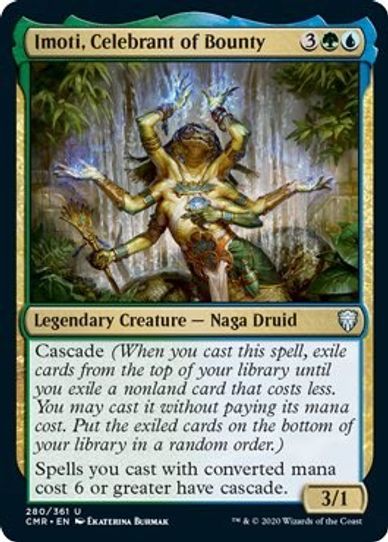 Imoti, Celebrant of Bounty (280) [Commander Legends]