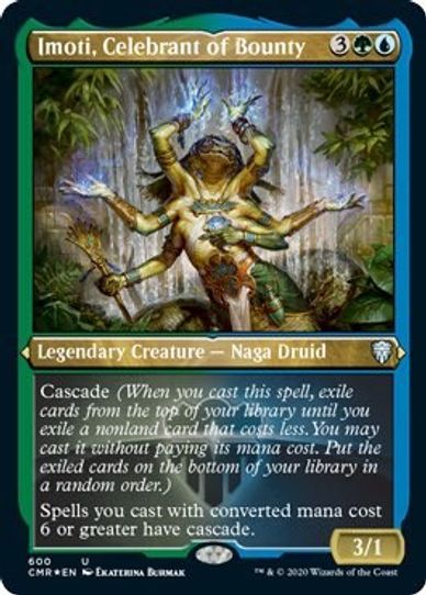 Imoti, Celebrant of Bounty (Foil Etched) (600) [Commander Legends]