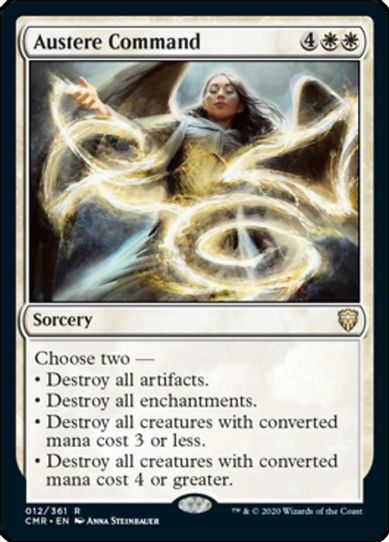 Austere Command (12) [Commander Legends]