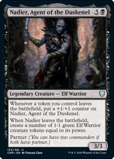 Nadier, Agent of the Duskenel (135) [Commander Legends]