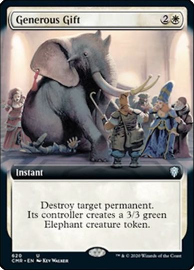 Generous Gift (Extended Art) (620) [Commander Legends]