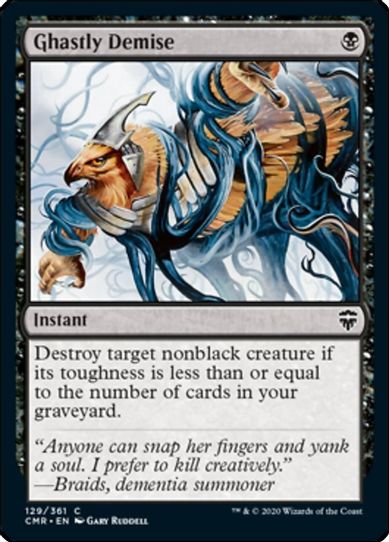 Ghastly Demise (129) [Commander Legends]