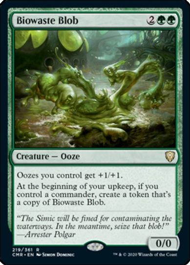 Biowaste Blob (219) [Commander Legends]