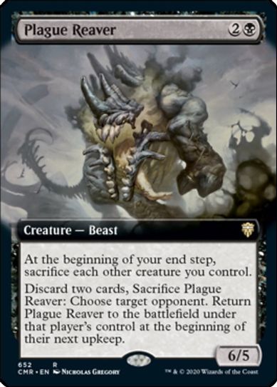 Plague Reaver (Extended Art) (652) [Commander Legends]