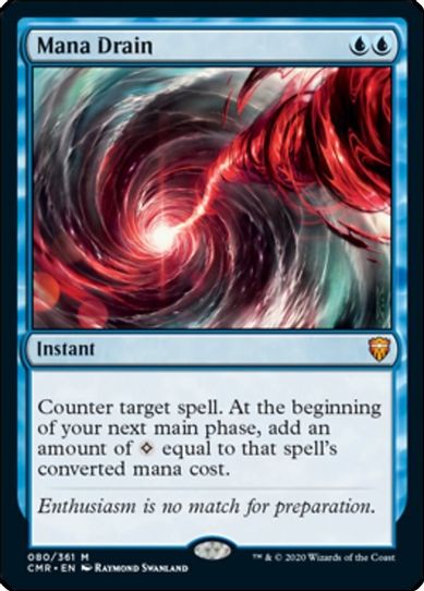 Mana Drain (80) [Commander Legends]