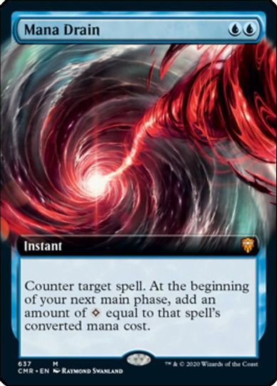 Mana Drain (Extended Art) (637) [Commander Legends]