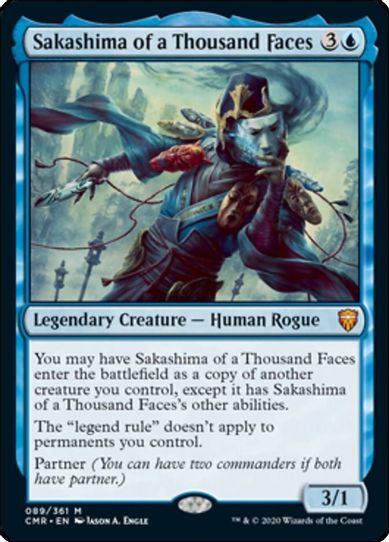 Sakashima of a Thousand Faces (89) [Commander Legends]