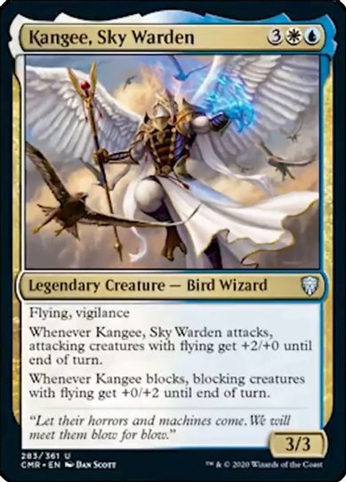 Kangee, Sky Warden (283) [Commander Legends]
