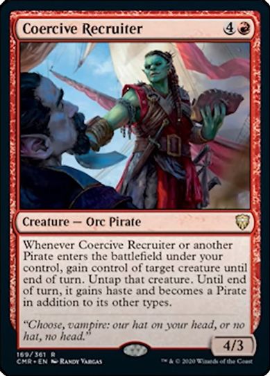 Coercive Recruiter (169) [Commander Legends]