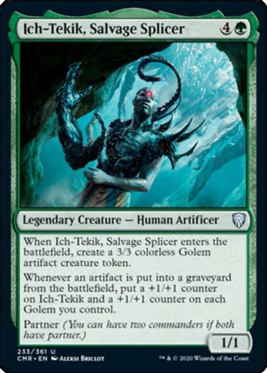 Ich-Tekik, Salvage Splicer (233) [Commander Legends]
