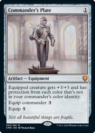 Commander's Plate (305) [Commander Legends]