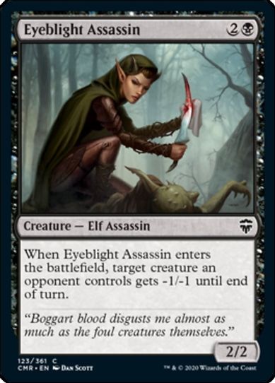 Eyeblight Assassin (123) [Commander Legends]