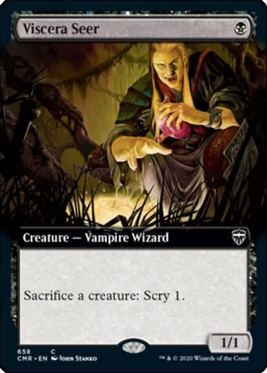 Viscera Seer (Extended Art) (658) [Commander Legends]