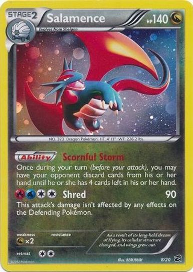 Salamence (Cosmos Holo) (8/20) [Blister Exclusives]