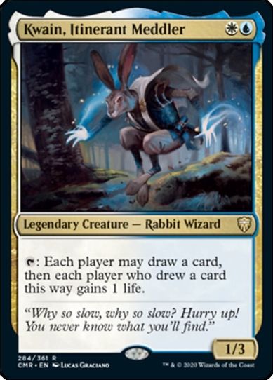 Kwain, Itinerant Meddler (284) [Commander Legends]