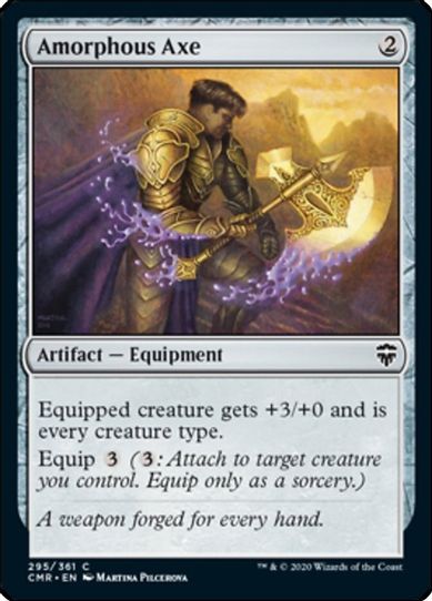 Amorphous Axe (295) [Commander Legends]