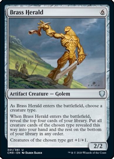 Brass Herald (301) [Commander Legends]
