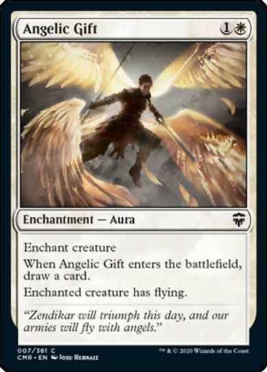 Angelic Gift (7) [Commander Legends]