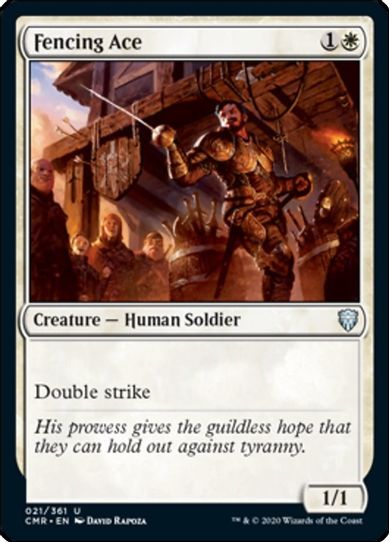 Fencing Ace (21) [Commander Legends]