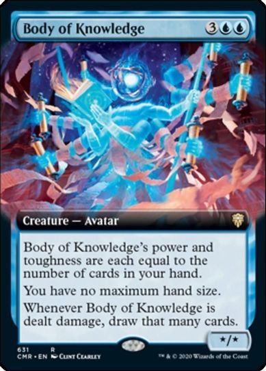 Body of Knowledge (Extended Art) (631) [Commander Legends]
