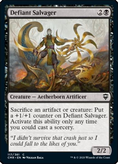 Defiant Salvager (117) [Commander Legends]