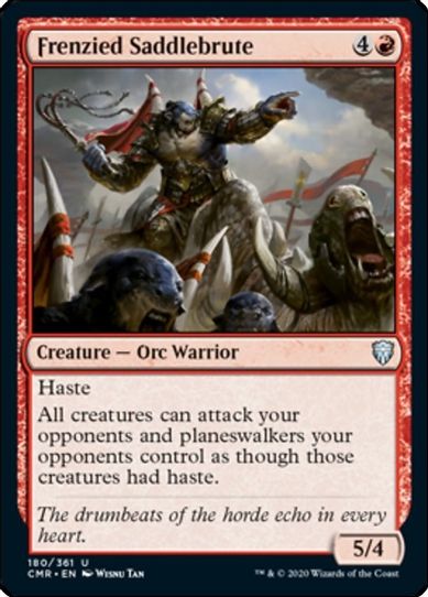 Frenzied Saddlebrute (180) [Commander Legends]