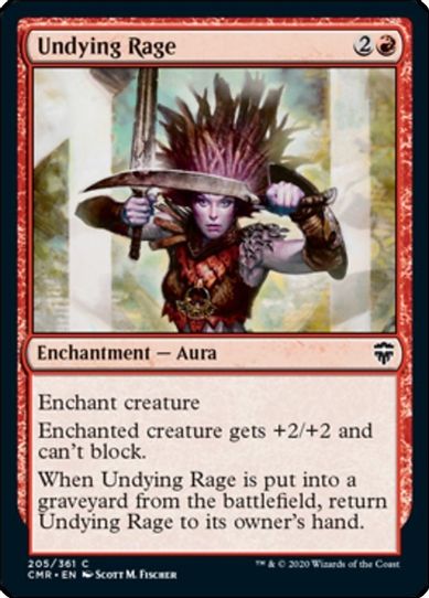 Undying Rage (205) [Commander Legends]